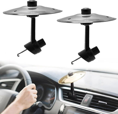 Anti - crash cymbals for cars 2 pieces Car cymbal air vents for for vent for drum for Replacement Part, Easy to Use