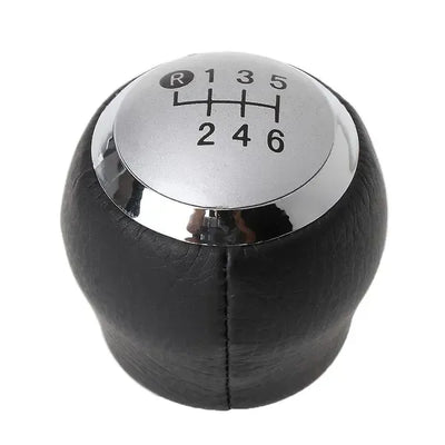 6-speed gear lever knob compatible with Urban Cruiser compatible with Rav4 D4d Avensis Yaris Al, Made of Plastic, Black Color