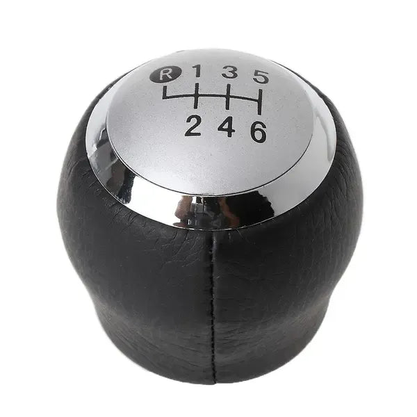 6-speed gear lever knob compatible with Urban Cruiser compatible with Rav4 D4d Avensis Yaris Al, Made of Plastic, Black Color