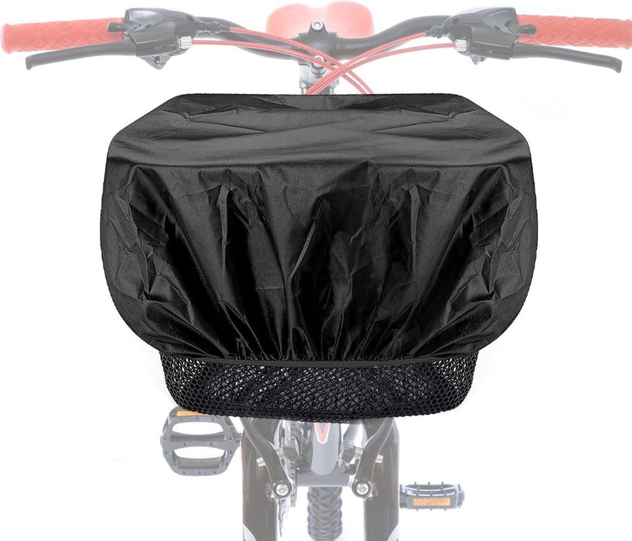 Compatible Bicycle basket rain cover, pack of 2. Waterproof Black for baskets - suitable for, Easy to Use, Good Performance