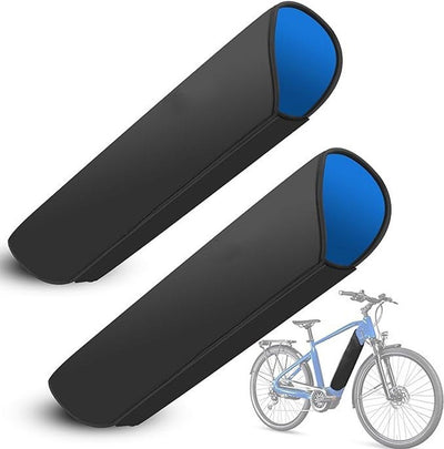 Heavy Duty Replacement - Bike Battery Protective Cover - 2 Pieces - Waterproof e - bike battery cover, 2 Pcs Pack