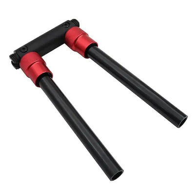 Replacement Foldable Handlebar Bicycle 90 Degree Folding Aluminum Kick Stunt Scooter Electric Bike Handlebar[D], Black Color