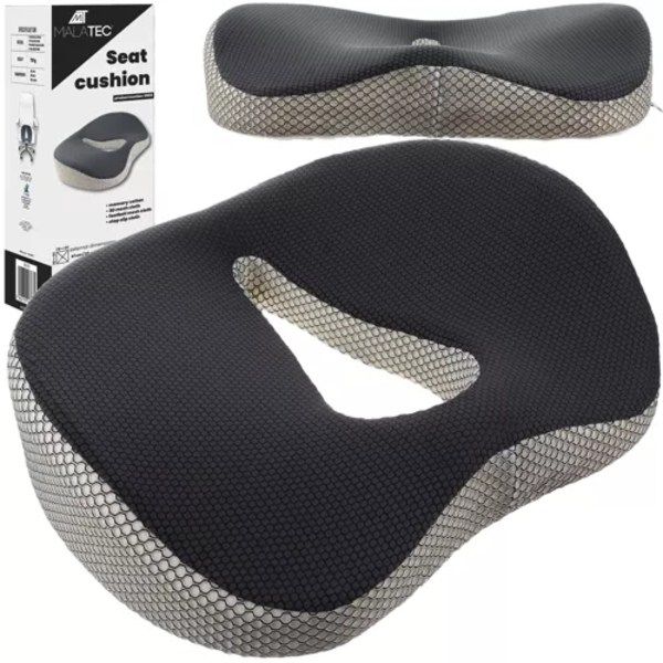 Durable High Quality Ortopedisk Sittkudde / Sittdyna - Avlasta svanskota Kudde / Dyna, Made of Pp, Tpr, White Color