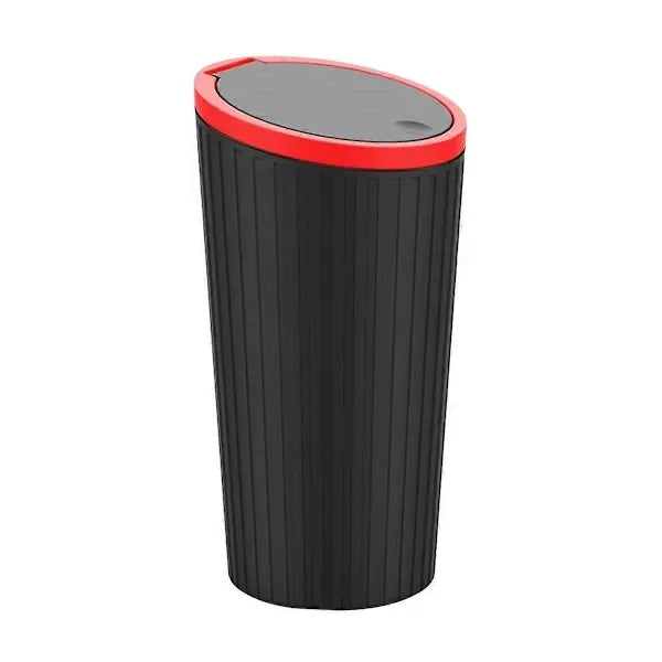 Pressure Type Car Trash Can with Lid, Waterproof Inner Container Replacement for  Car Cup Holder, Multifunctional Car, Made of Plastic