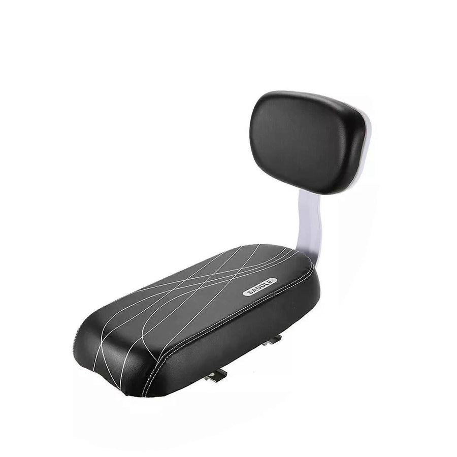 Premium Saddle with Backrest | Child Seat Set | MTB Rear Luggage Carrier | Comfortable & Safe—max_sai, Replacement Part, Made of Iron