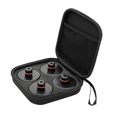 Tesla Model 3 / Y/s/x Jack Pad Pucks Jack Lift Pad Adapter Tool with storage box (protects battery and chassis) null none, Made of Rubber, Black Color