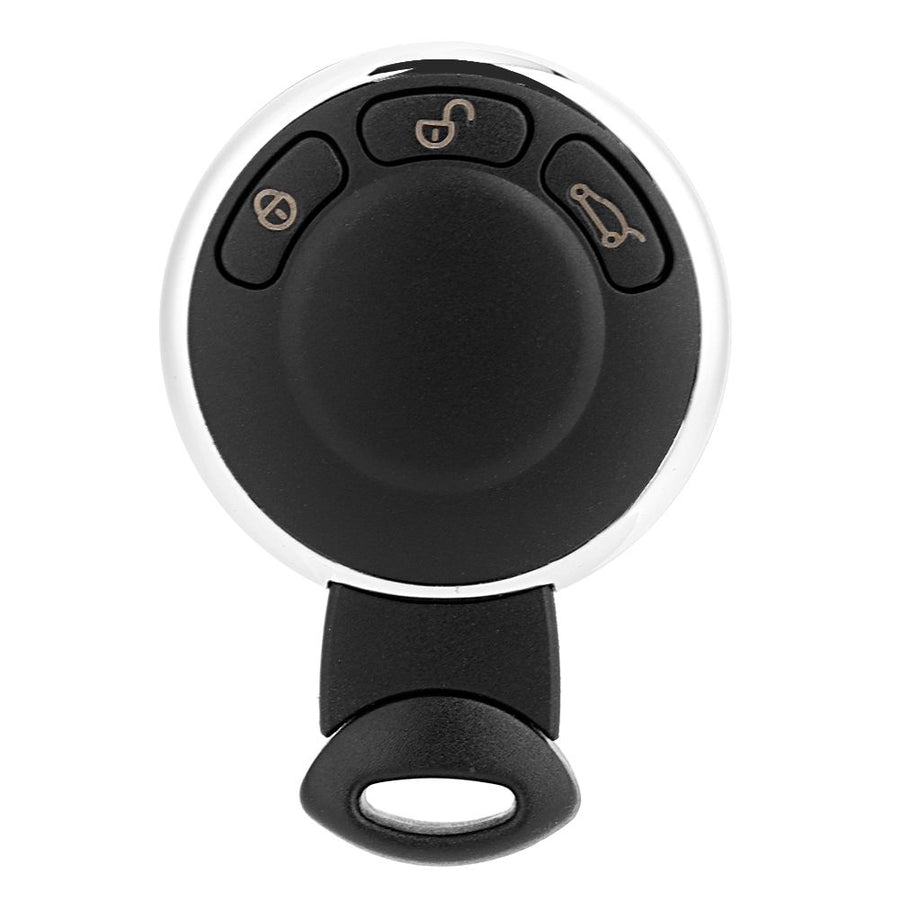 3-button remote control for Mini Cooper 2007 2008 2009 2010 2011 2012 2013 2014 KR55WK4, Replacement Part, Black Color