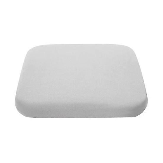 Replacement Memory Foam Seat Cushion with Strap, Slow Recovery, All Seasons, Non-Slip, Washable - Perfect Light Grey Large_tfrf
