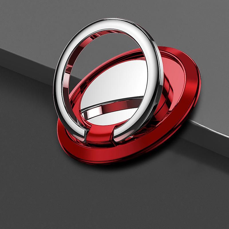 Replacement 360° Rotatable Finger Ring Mobile Phone Holder Stand Grip For Universal Magnetic Car Holder Phone Back Sticker Pad Mount Sticker | | Red