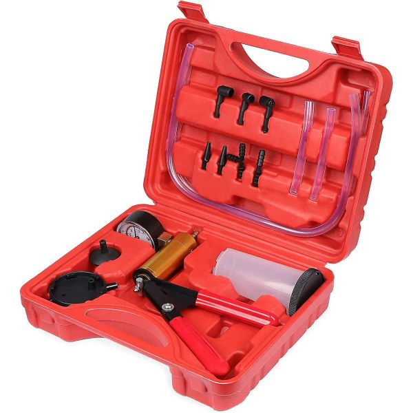 Practical High Performance Manual Vacuum Pump, Brake Fluid Bleeder Vacuum Tester, Vacuum Kit Car Repair Tool, Excellent Performance