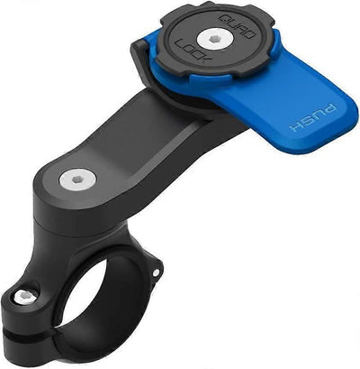 Heavy Duty Quad Lock Motorcycle Mobile Phone Holder Replacement for  & , Handlebar Mount with Quick Release, Made of Abs
