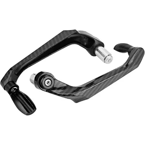 Sturdy Heavy Duty Premium Universal 7/8 Inch Aluminum Alloy Motorcycle Handlebar Brake Protector Guards, Perfect Fit