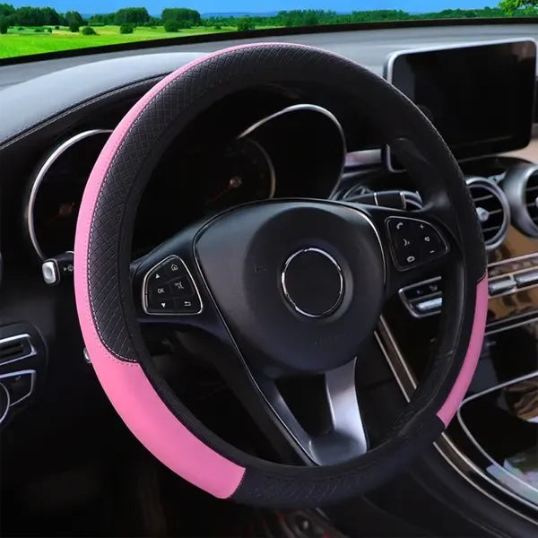 Reliable Professional Cover Steering Wheel Cover PINK pink_YF, Replacement Part, Great Value, Easy to Use, Good Performance