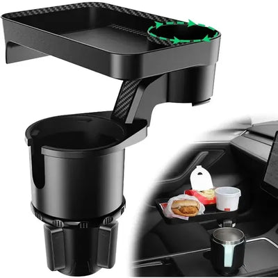 Practical High Performance Compatible Expandable car cup holder, car tray multifunctional cup holder wi, Excellent Performance