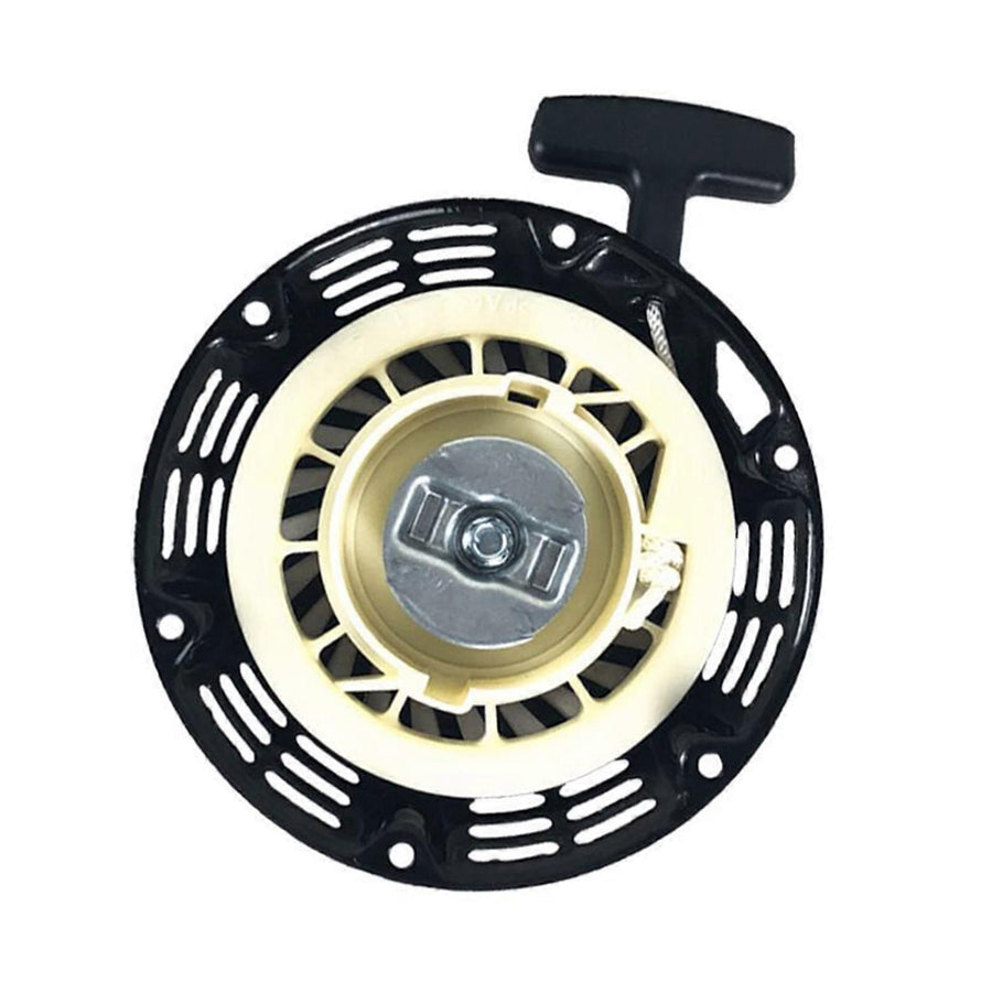 Rope Start Pull Start Starter Motor 168F 170F Universal For 4-Stroke Trimmer, Plastic material, pull start replacement