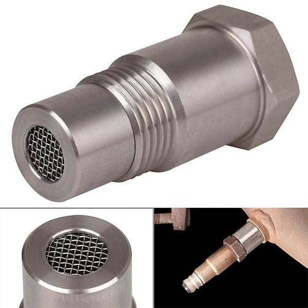 Car CEL Fix Check Engine Light Eliminator Oxygen O2 Sensor Adapter M18x1.5, Stainless Steel + Steel material, automotive replacement use
