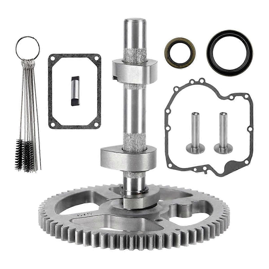 Camshaft Kit for B&S Garden Tractor Riding Mower Camshaft Replacement, ABS + Metal material, automotive replacement use