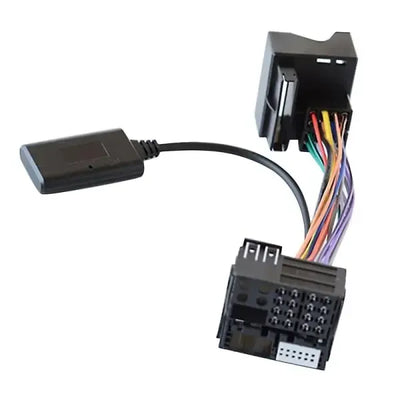 Peugeot Citroen C2 C5 RD45 RD4 Radio Module Bluetooth 5.0 Receiver Auxiliary Adapter, ABS Material, Black Color