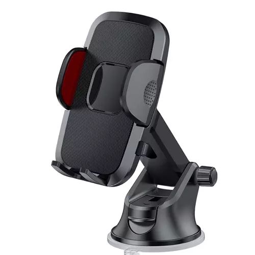 Mobile Holder / Car Holder / Car Holder - Suction Cup 230, Plastic material, dashboard mounting, stable phone or GPS support