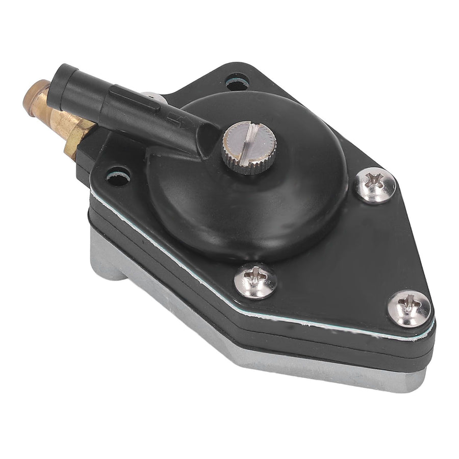 Outboard Fuel Pump with Gasket 438556 Replacement for Johnson Evinrude 20-140HP Boat Motor, ABS Material, 25-30 HP Fitment