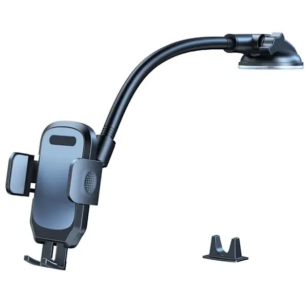 Car Mobile Holder with Suction Cup, Phone Holder for Car Dashboard, Windshield, Air Vent, Handsfree, Universal Mobile Holder, ABS + PC material