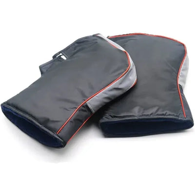 Motorcycle Handlebar Mittens Windproof Mittens Hand Warmers Waterproof Warm Motorcycle Handlebar Hand Protection Muffs Hand, Gray, Grey Color