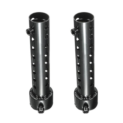 2x Universal Motorcycle Exhaust Can Muffler Baffle dB Killer Silencer 35mm Us, exhaust sound control, muffler replacement, Black Color