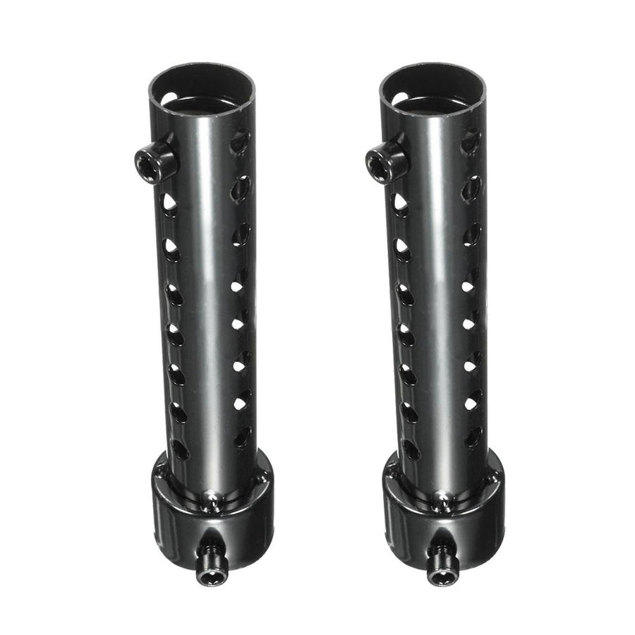 2x Universal Motorcycle Exhaust Can Muffler Baffle dB Killer Silencer 35mm Us, exhaust sound control, muffler replacement, Black Color