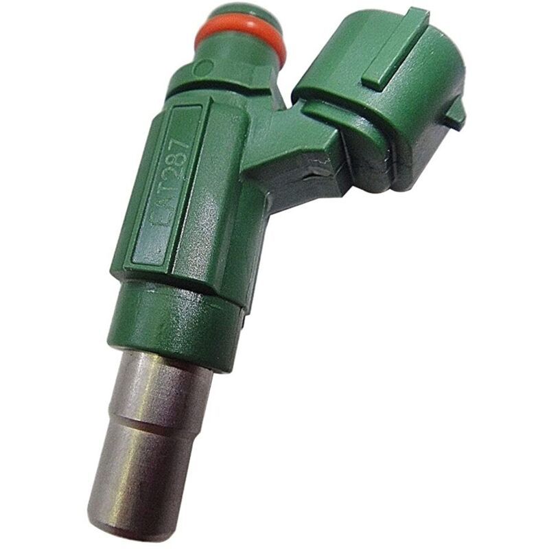 Fuel Injector 49033-0011 EAT287 490330011 for FORCE 750 4X4I 2008-2015 ZX10R ZXT00E, ABS + Plastic material, automotive replacement use, Green Color