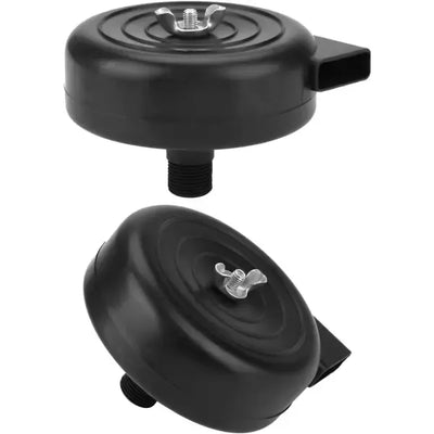 2 compressor air filter, 3/8pt air compressor intake filter, 16mm, Plastic material, automotive replacement use, Black Color