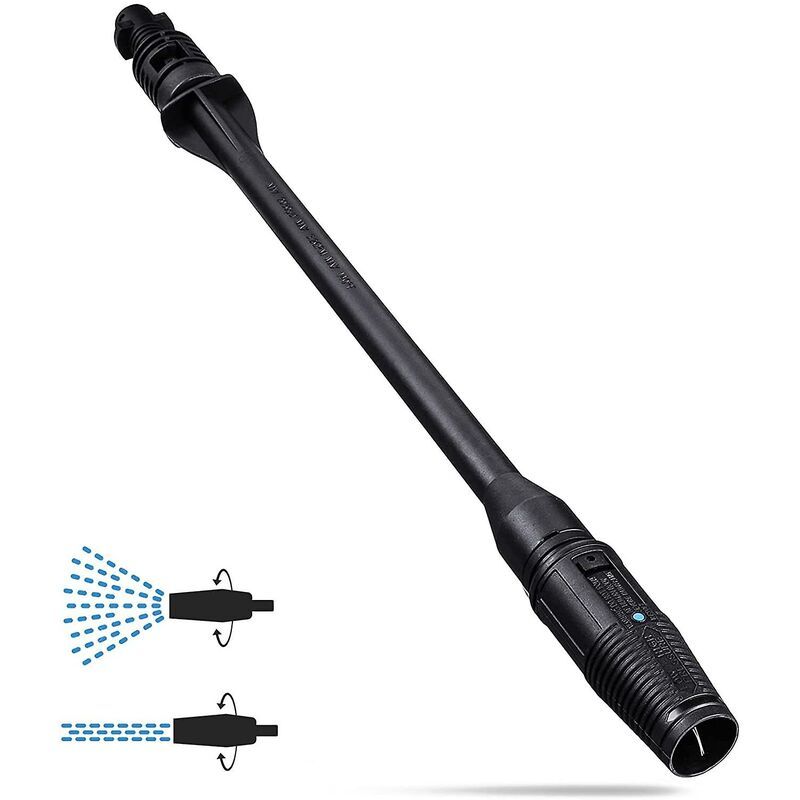 High pressure washer lance 150bar accessory for karcher k2 k3 k4 k5 k6 k7 with adjustable nozzle, car washing and detailing