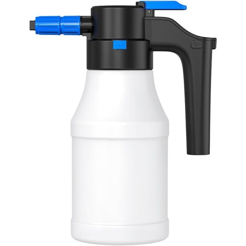 1.5L Electric Car Foam Sprayer Large Capacity Car Foam Sprayer High Pressure Washer Foam Cannon for Gardening, PE + Copper material
