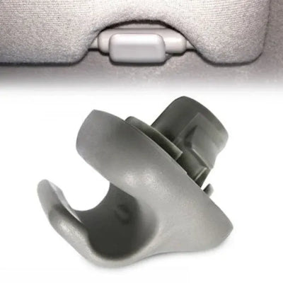 1X Gray Sun Visor Clip Holder For CR-V/Civic/Accord/Odyssey 88217-S04-003ZA, PC + Plastic material, dashboard mounting, Grey Color