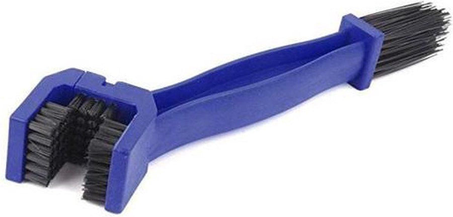 Dragon-Tools Chain Cleaning Brush for Motorcycle and Bicycle Chains, Plastic Detail Brush for Maintenance, Blue Color