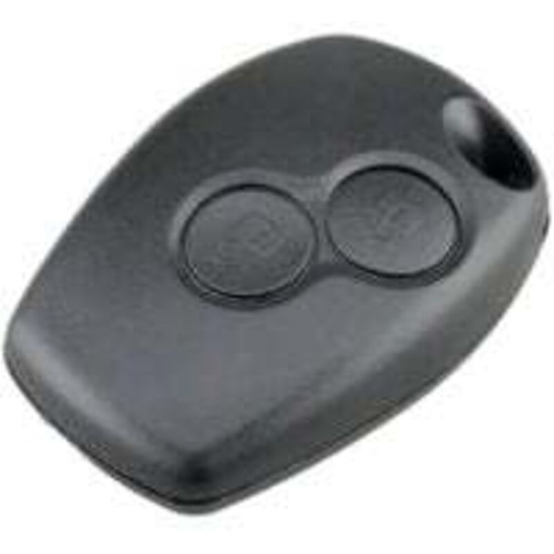 Key case 2 buttons without blade compatible with Renault Clio 3, Twingo 2, Master 3, Kangoo 2, Traffic and Modus Key Shell Plip Polition