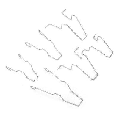 6x Headlight Retaining Clip Spring Bulb For H1/H3/H4/H7 5ZHSFULLKIT, Steel material, direct exterior replacement