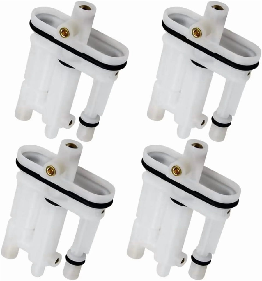 Carburetor Main Jet Replacement Kit, 4 Pack Heavy Duty Lawn Mower Engine Parts for Briggs & Stratton 09P702, Heavy Duty Use