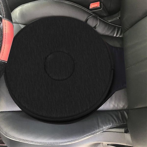 360 Degree Swivel Car Seat Cushion for Elderly Adults, Lightweight Portable Memory Foam Auto Seat Rotation Cushion