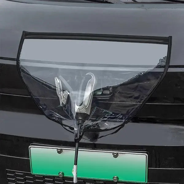 Electric Car Charging Port Rain Cover, Waterproof Dustproof EV Connector Protection for Universal Vehicles, 60 x 50 cm