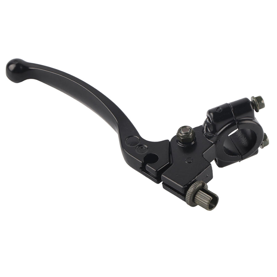 Foldable Clutch Lever with Bracket for 50cc-125cc Dirt Pit Bike, 22mm 7/8in Handlebar, 8mm Cable Housing Fitting