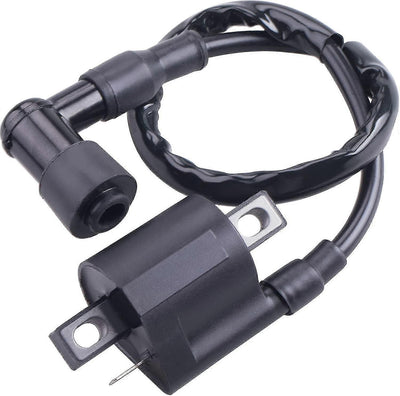Ignition Coil Compatible with Yamaha PW50 PW80 1981-2009, 45mm Hole Spacing 90 Degree Angle Replacement Coil Module