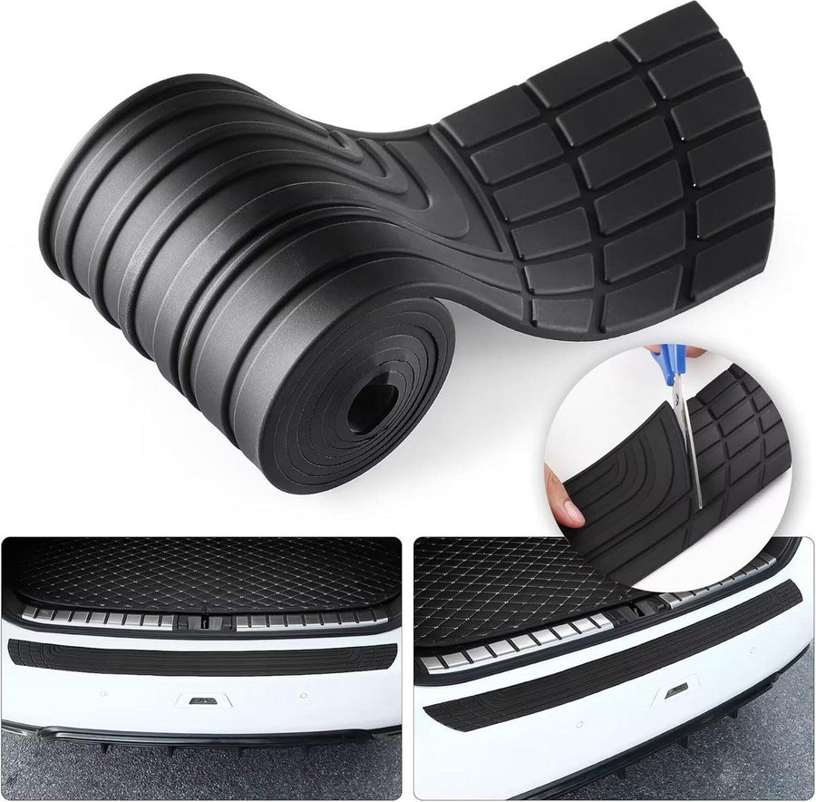 Car Bumper Protector, universal rubber anti-scratch accessory for the trunk, for Daily Car Use, Travel and Interior Organization