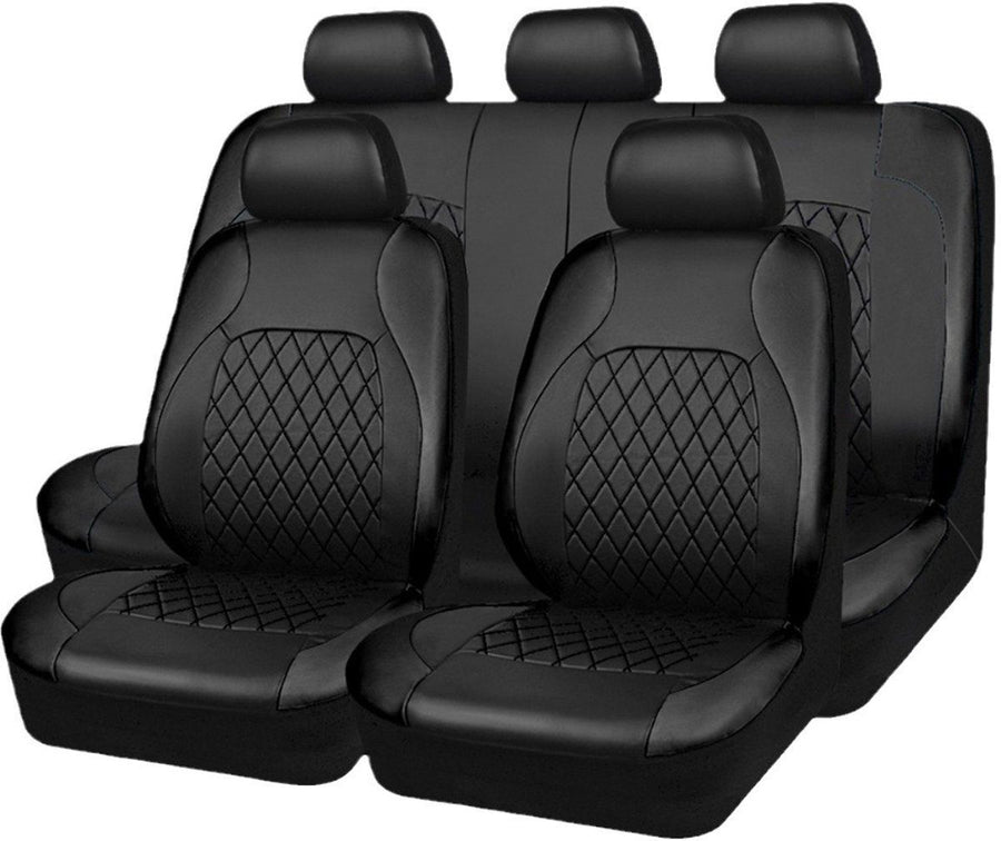 Car Seat Cover Set, Interior Protection, Protect Car, Waterproof Breathable, for Daily Car Use, Travel and Interior Organization, Black