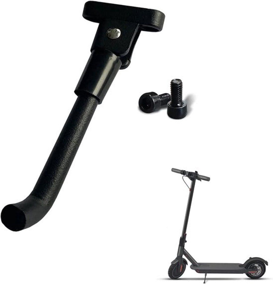 Stand for Electric Scooter, Aluminum Kickstand, Replacement Side Stand with Screws, for Home, Travel and Daily Use, Black