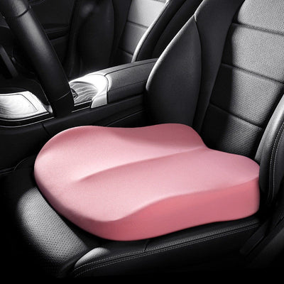 Car Seat Cushions, booster seats, women's seat cushions, all-season seat cushions, memory foam driver's seat cushions, 6-9 cm, Pink