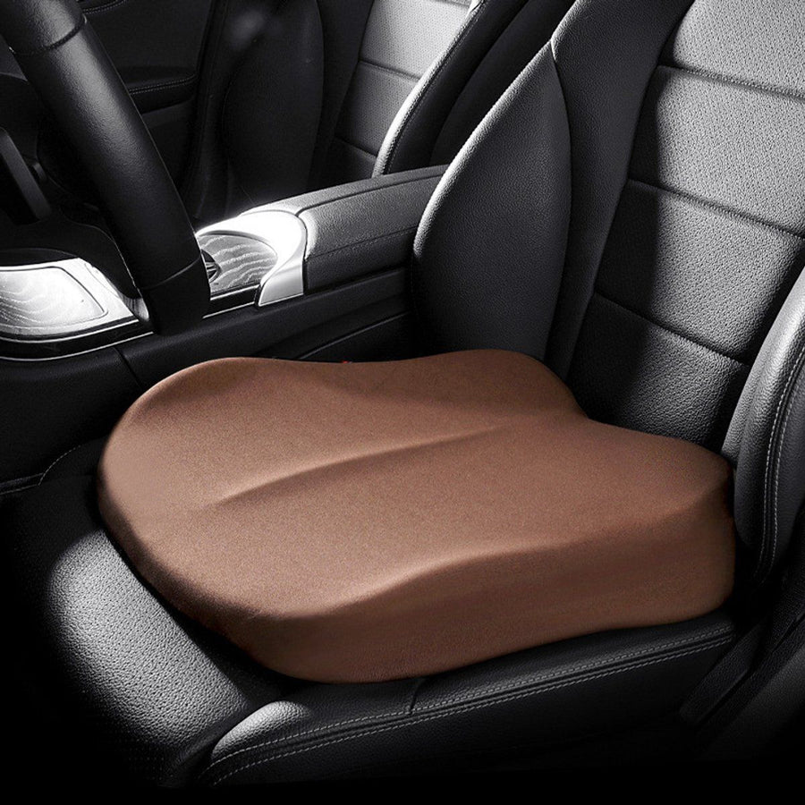 Car Seat Cushions, booster seats, women's seat cushions, all-season seat cushions, memory foam driver's seat cushions, 6-9 cm, Coffee