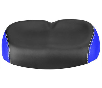 Bicycle Saddle, Mountain Bike Saddle, Comfortable Bicycle Saddle, Shock-absorbing, Noseless Saddle, 26 x 17 x 9 cm, Blue