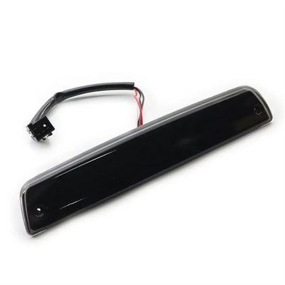 For Dodge 94-01 Ram 1500/2500/3500 Pickup 2-Rows 24 LEDs Third 3rd Tail Brake Light Lamp, Black, for Repair and Replacement Work