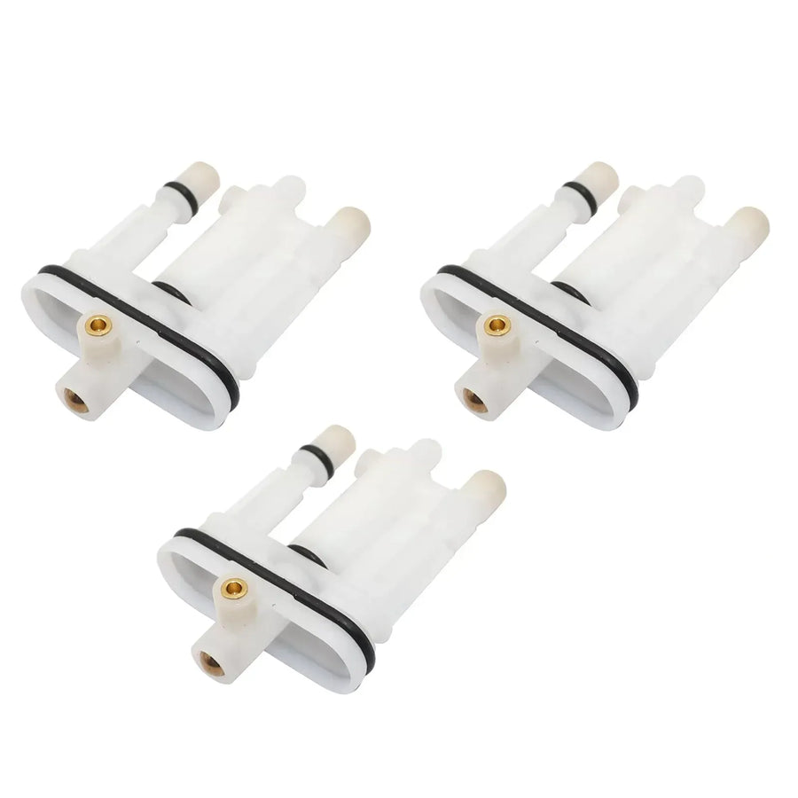 3 Pieces Carburetor Main Jet Replacement for Briggs and Stratton Lawn Engines 592792, ABS and Aluminum Repair Parts