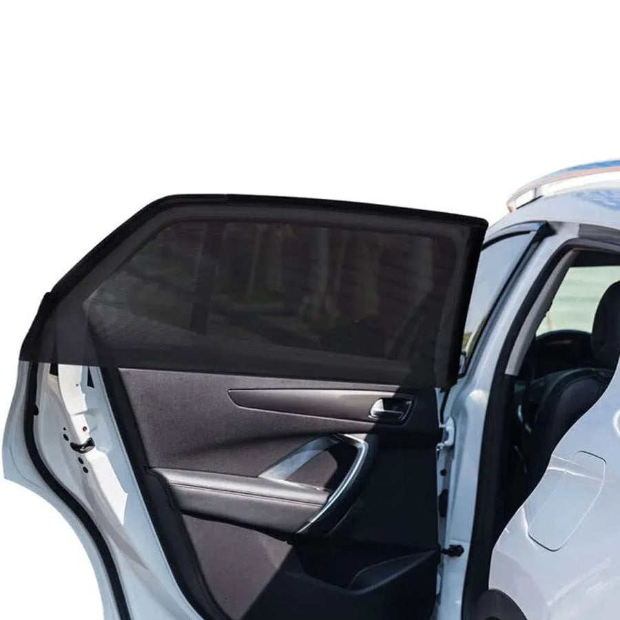 2 Pieces Car Front Window Screen Mesh, Suitable for Camping, Travel, UV-Protection, Breathable Mesh Car Window Sunshade for SUV Cars